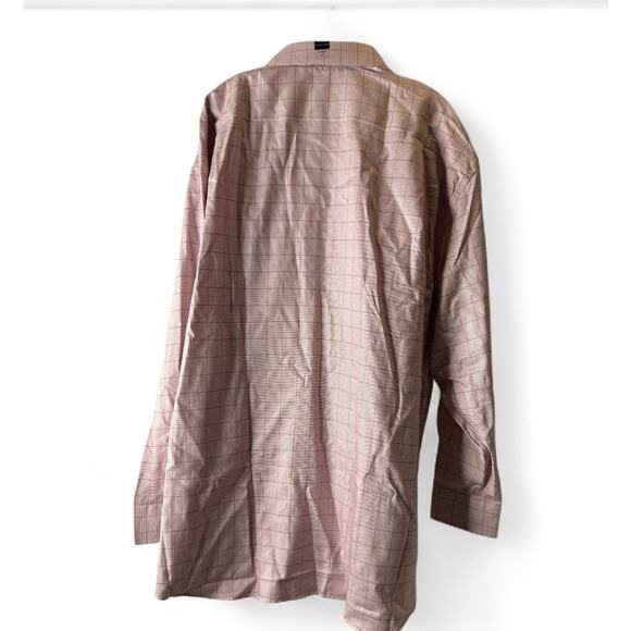 Pronto Uomo Blue Dress Shirt Size 19 / 36-37 Tall Button Up Long Sleeve NWT - Picture 3 of 8